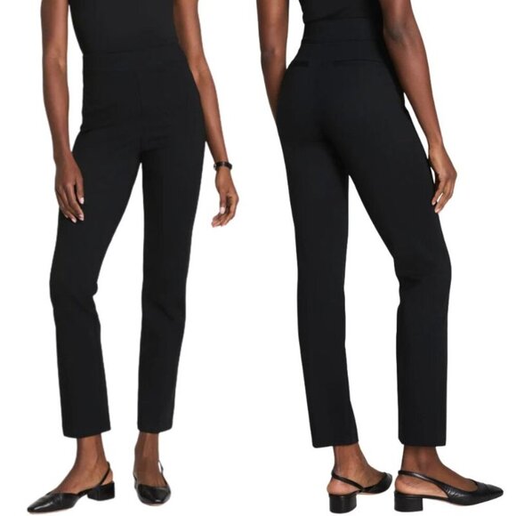 SPANX Supersmooth™ PerfectFit Ponte Slim Straight Pant Black Size SP - Picture 1 of 9
